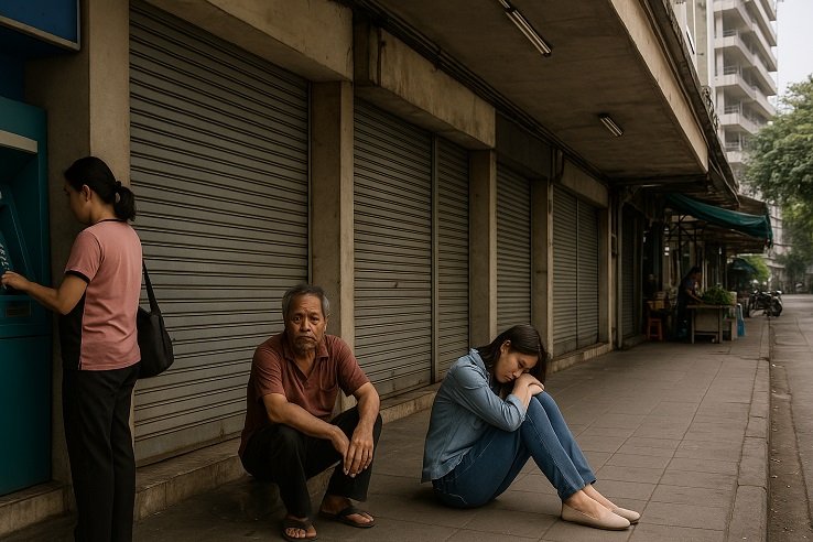 Bangkok Business News Thai Banking Freeze Sparks SME Microbusiness and Worker Chaos