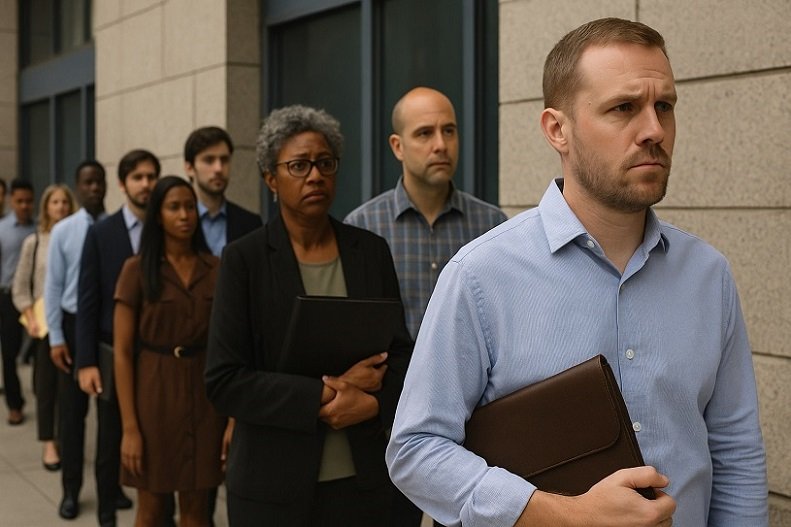 International Business News US Job Market Stalls as Unemployment Hits Four Year Peak