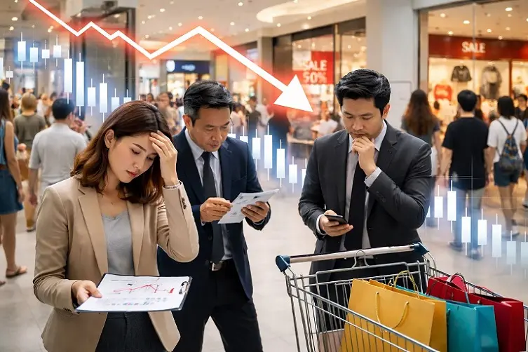 Bangkok Business News Retail Confidence Plunges as Election Jitters Bite