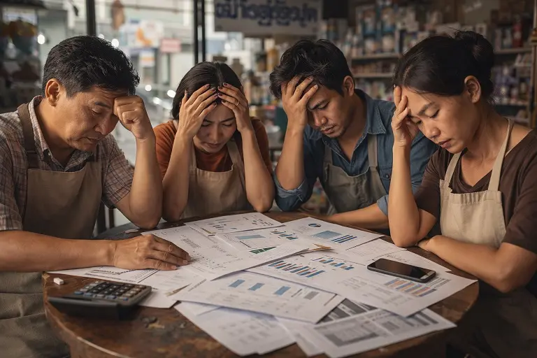 Bangkok Business News Thailand Bank Credit Contracts Again as SME Weakness Persists 2