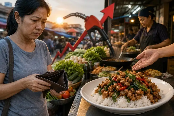 Bangkok Business News Thais Crushed by Soaring Single Dish Meal Costs