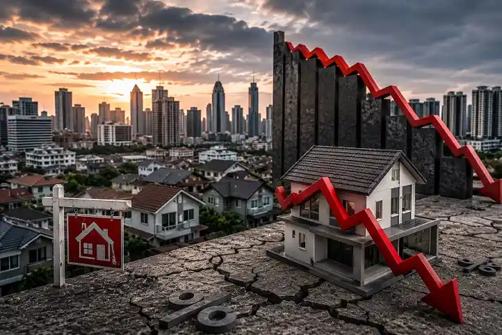 Bangkok Business News Thai Home Prices Slide as Lending Crunch Hits Buyers