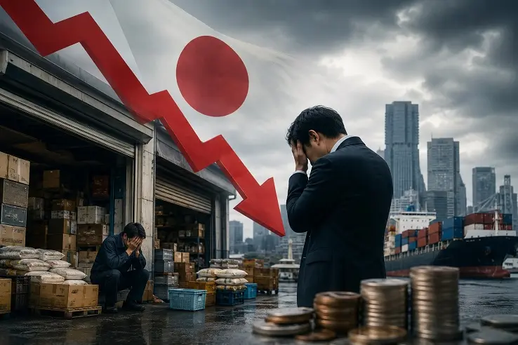 International Business News Weak Yen Sparks Record Business Bankruptcies in Japan
