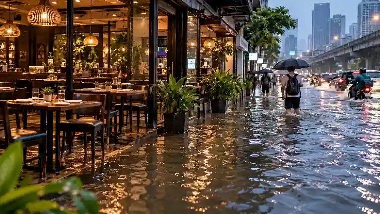 Bangkok Business News Bangkok Floods Crush Restaurant Sales by 80 Percent