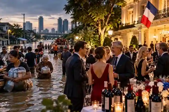 Bangkok Business News French Community Focused on Gala Amid Bangkok Flood Crisis