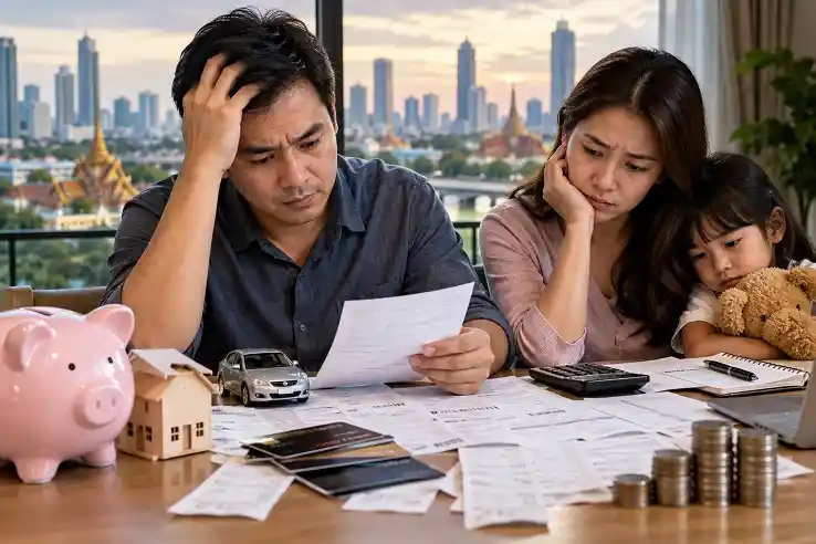 Bangkok Business News Thai Household Debt Hits 17 Year High Nears THB800000