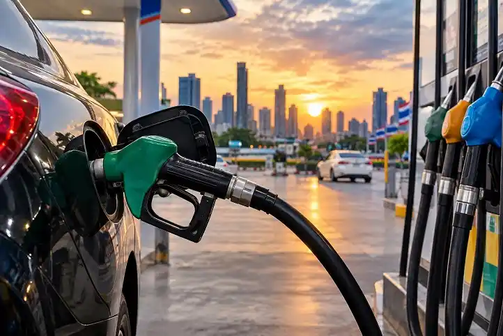 Bangkok Business News Thailand Fuel Prices Jump 0.85 Baht as Fund Strains