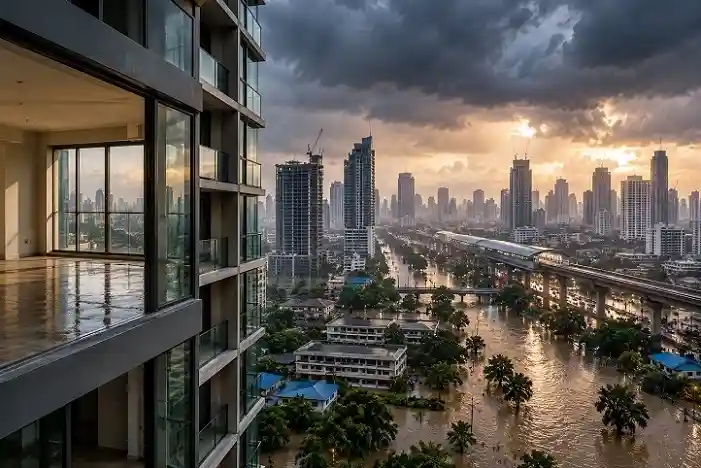 Bangkok Business News Bangkok Condo Crisis Floods and 65300 Unsold Units