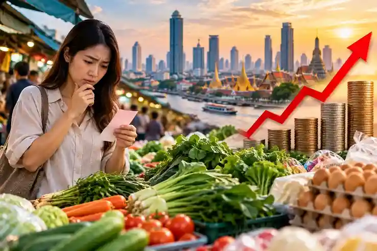Bangkok Business News Thailand Inflation Hits 2.53 Percent as Food Prices Squeeze Households