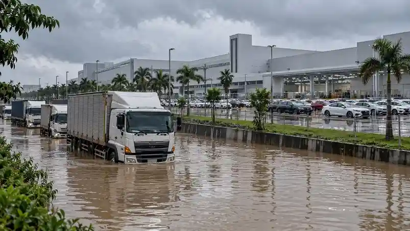 Bangkok Business News Toyota and Honda Halt Thai Output as Flood Losses Top THB1 Billion